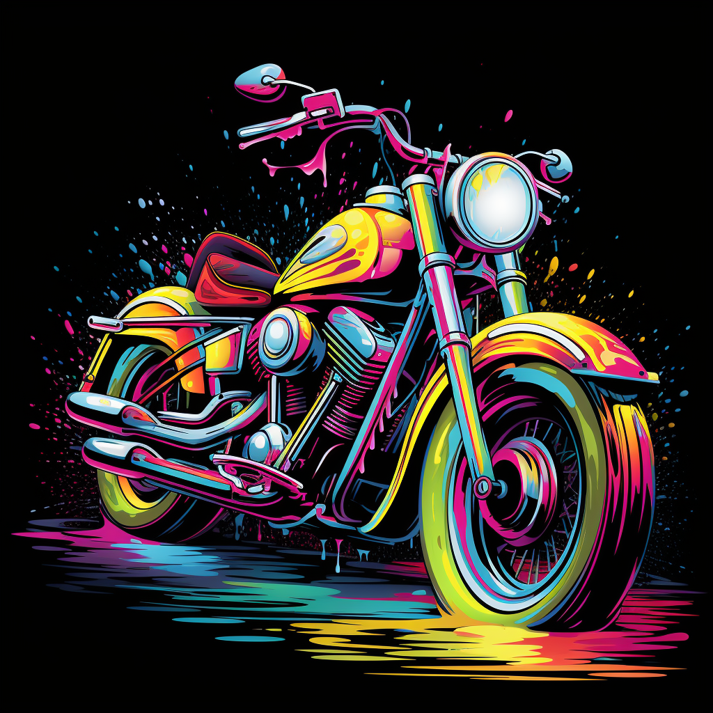 Mens New Art X SpaceBike India T-Shirt