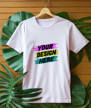 Place Your Custom Design For T Shirt