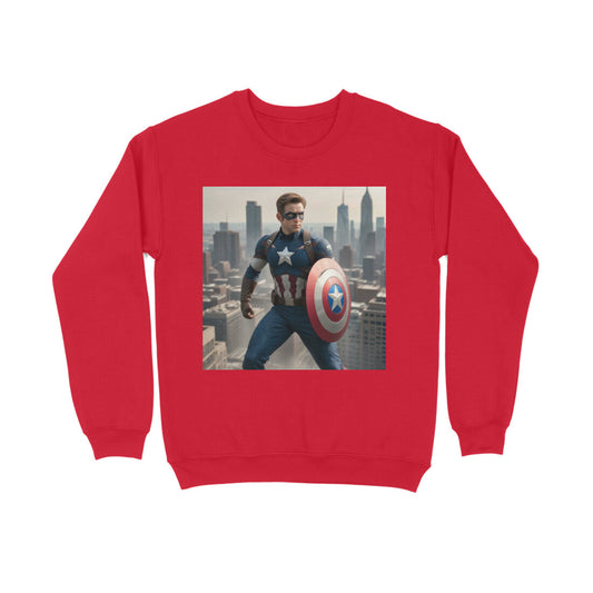 Mens "Captain America" Sweatshirt