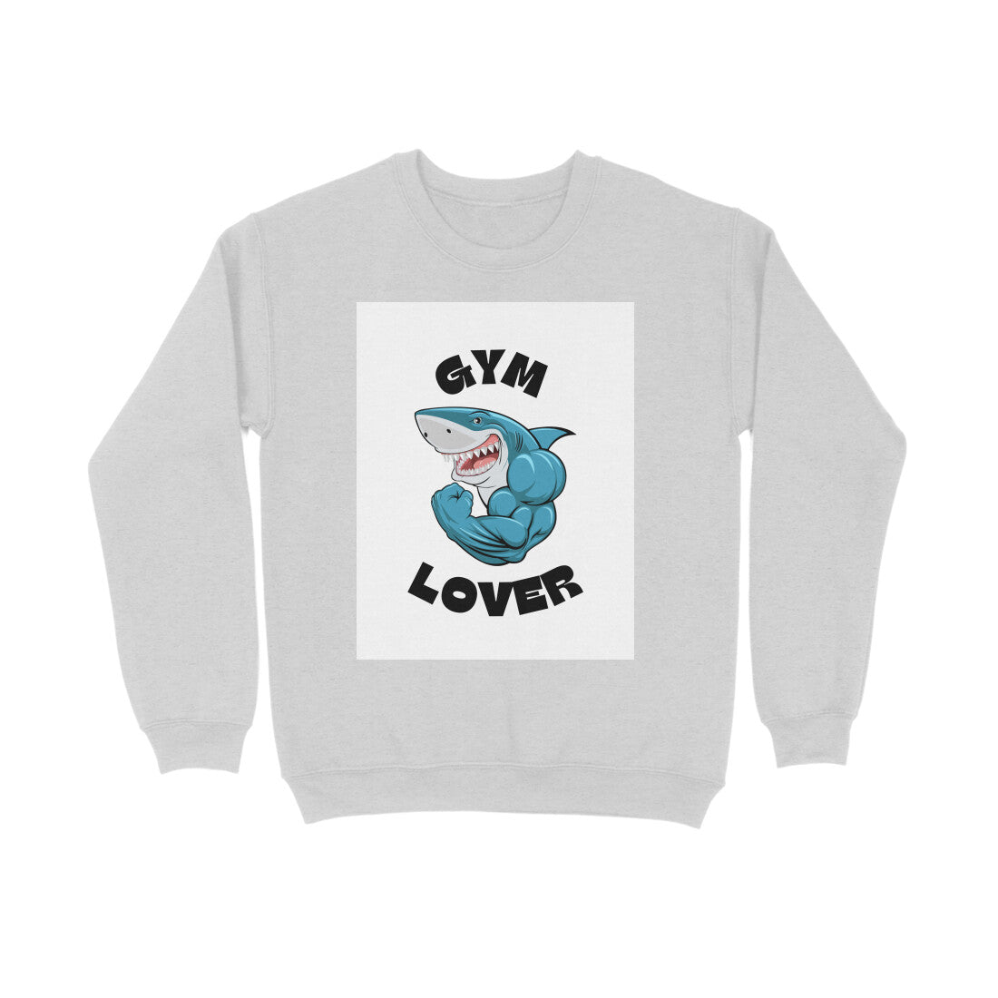 Ultimativ Mens Crew Neck Printed "GYM" Sweatshirt