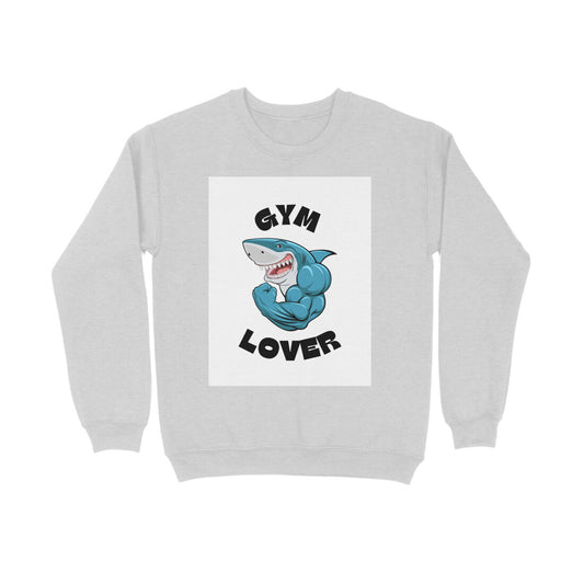 Ultimativ Mens Crew Neck Printed "GYM" Sweatshirt