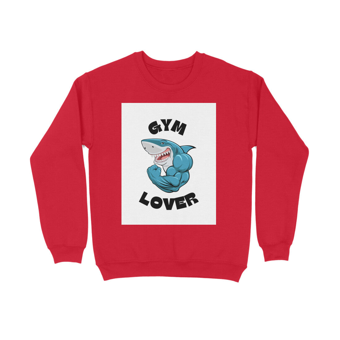 Ultimativ Mens Crew Neck Printed "GYM" Sweatshirt