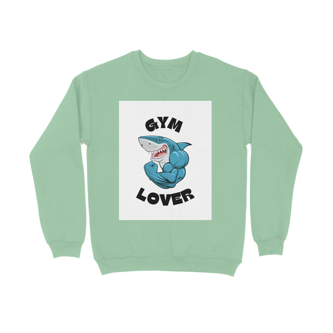 Ultimativ Mens Crew Neck Printed "GYM" Sweatshirt