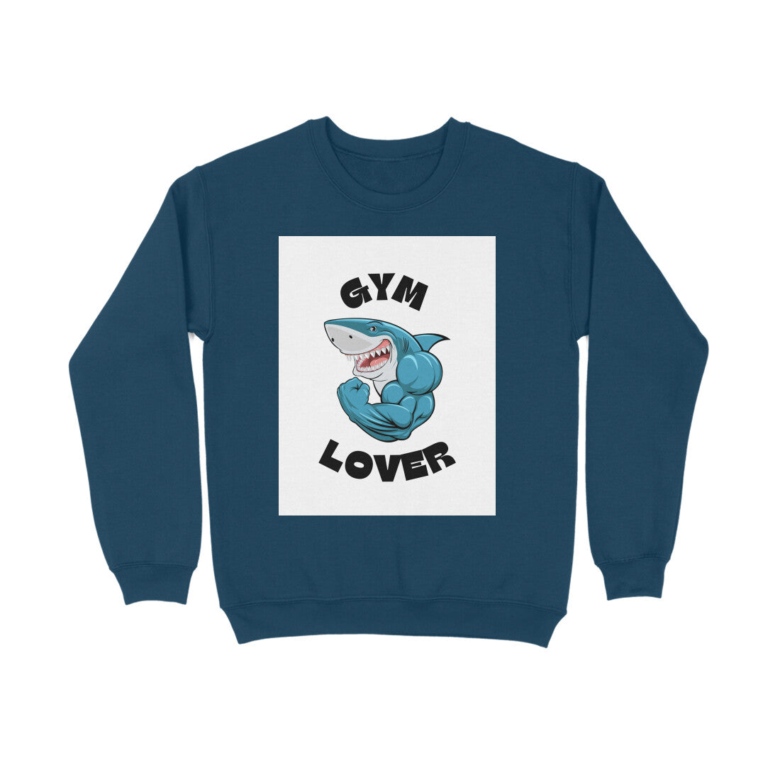 Ultimativ Mens Crew Neck Printed "GYM" Sweatshirt