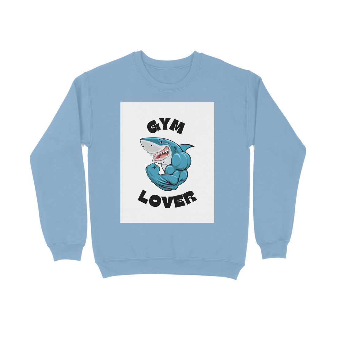 Ultimativ Mens Crew Neck Printed "GYM" Sweatshirt