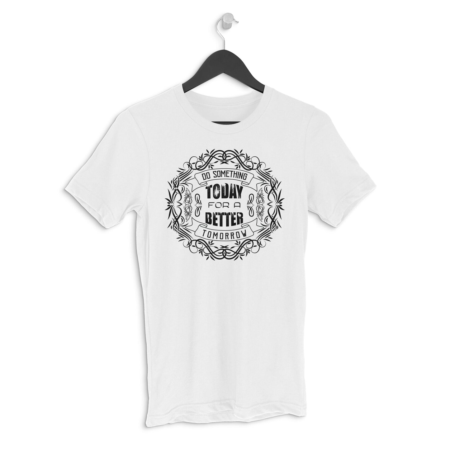 Mens White Motiv Fans India Trendy T-Shirt