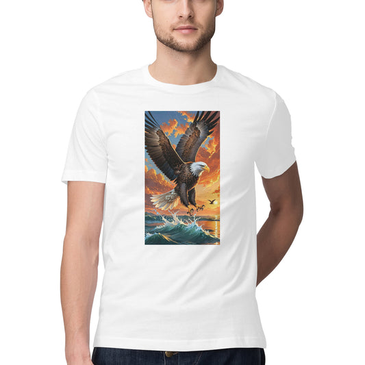 Mens New Art X Eagle India T-Shirt