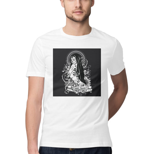 Mens New Art X Lost Faith India T-Shirt