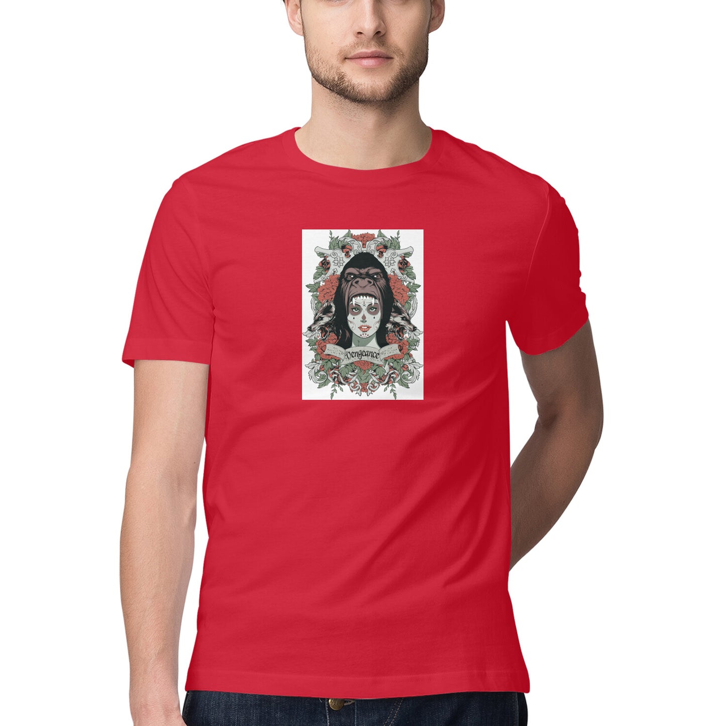 Mens New Art X Vengeance India T-Shirt