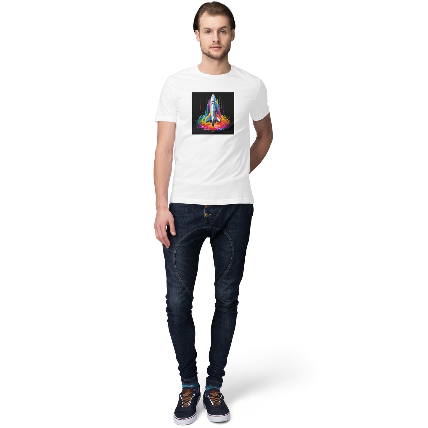 Mens New Art X Space India T-Shirt