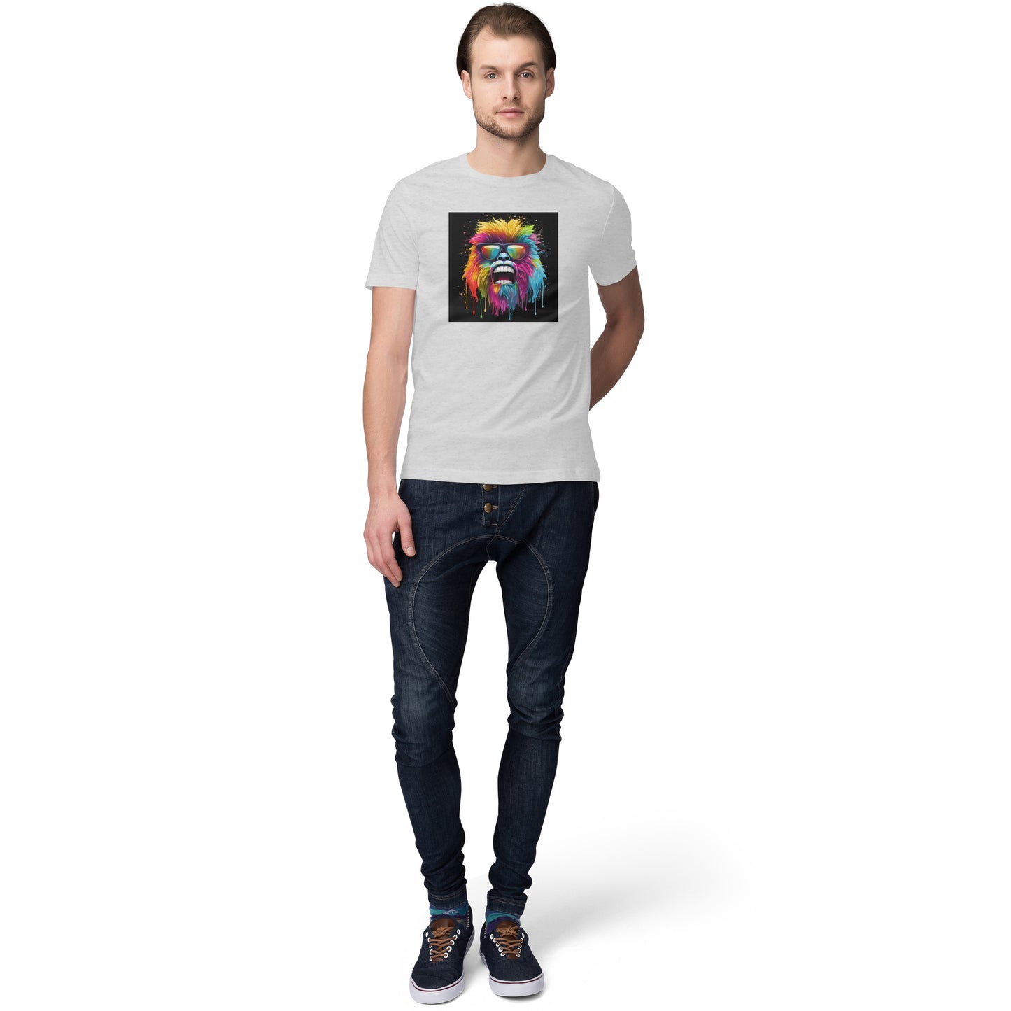 Mens New Art X Heaven Monkey T-Shirt