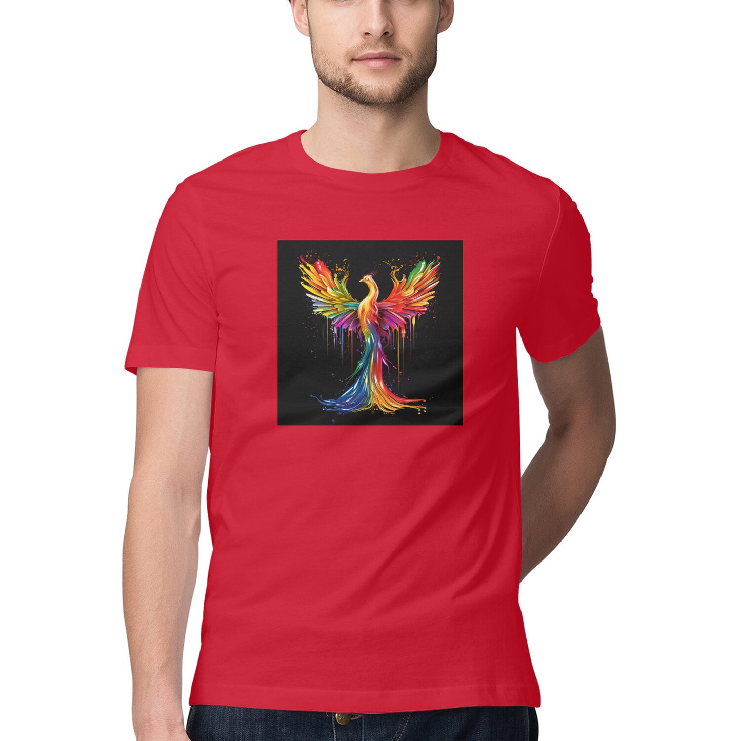 Mens New Art X Heaven Flying T-Shirt