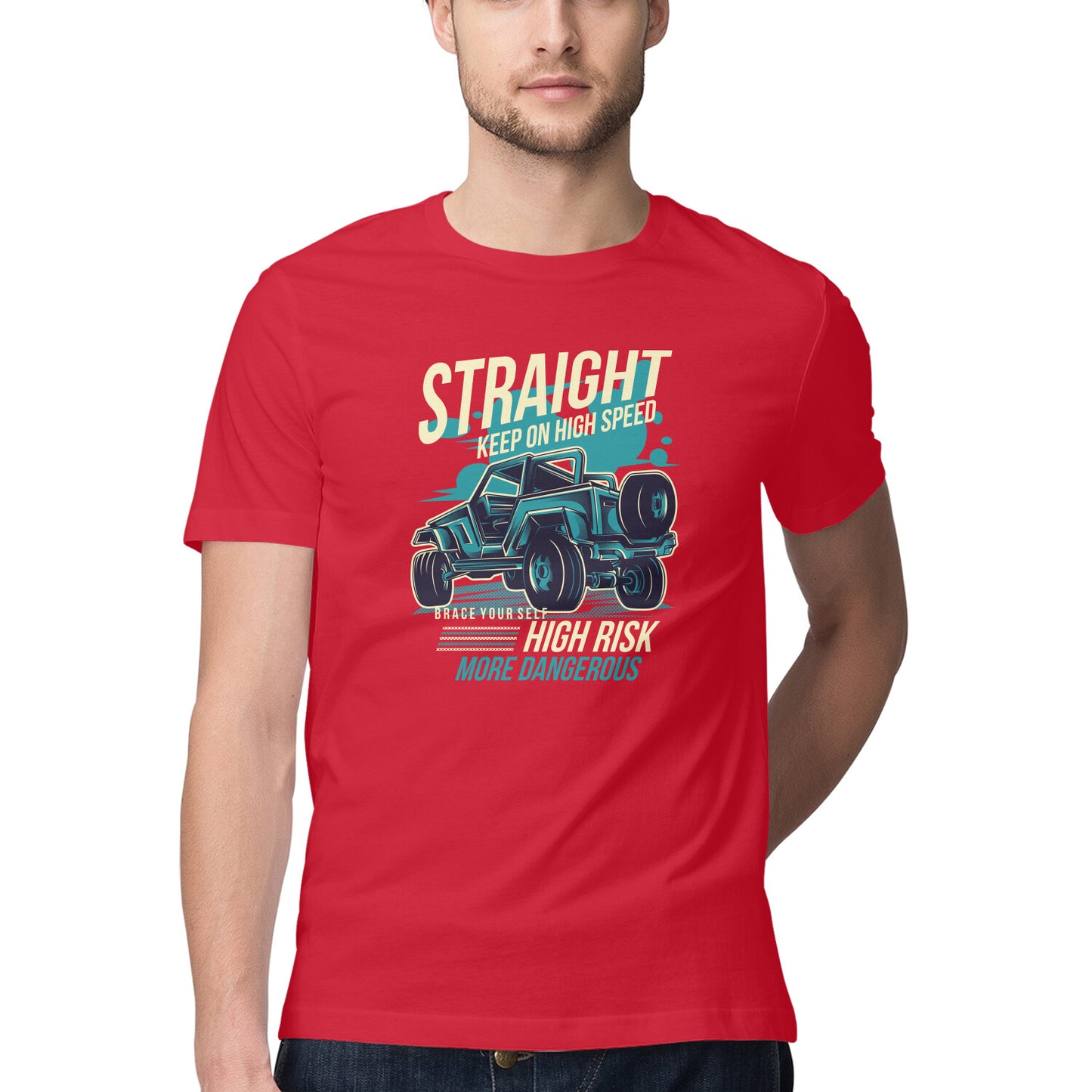 Mens New Art X Straight Future T-Shirt